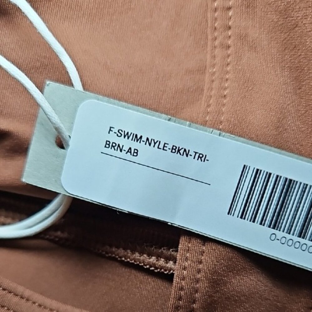 Everlane ReNew Chocolate Brown Bikini Swimsuit Set XXL New Beach Vacation - Picture 8 of 8